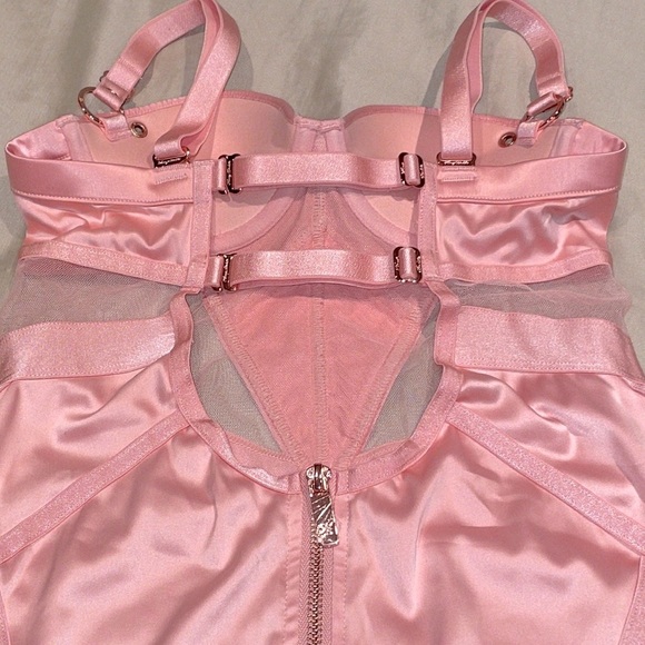 ♡BRAND NEW UNICORN RARE ICONIC HB™ ☆Jerry☆ BLUSH 32A Demi-Cup Push-Up SEX DRESS♡ - Picture 12 of 15